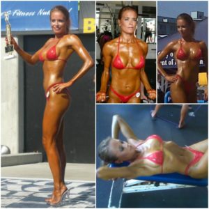 Hanna at first figure competition