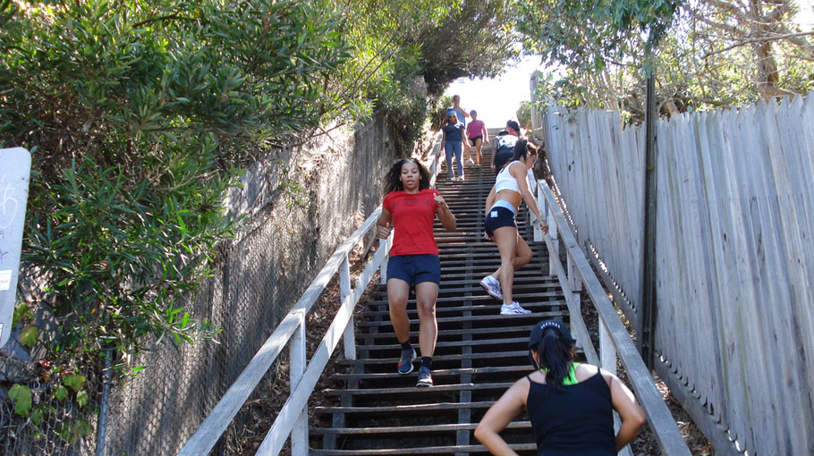 santa monica stairs