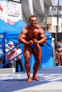 muscle beach bodybuilder