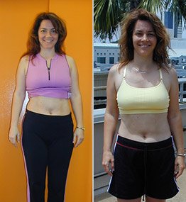 personal trainer before and after