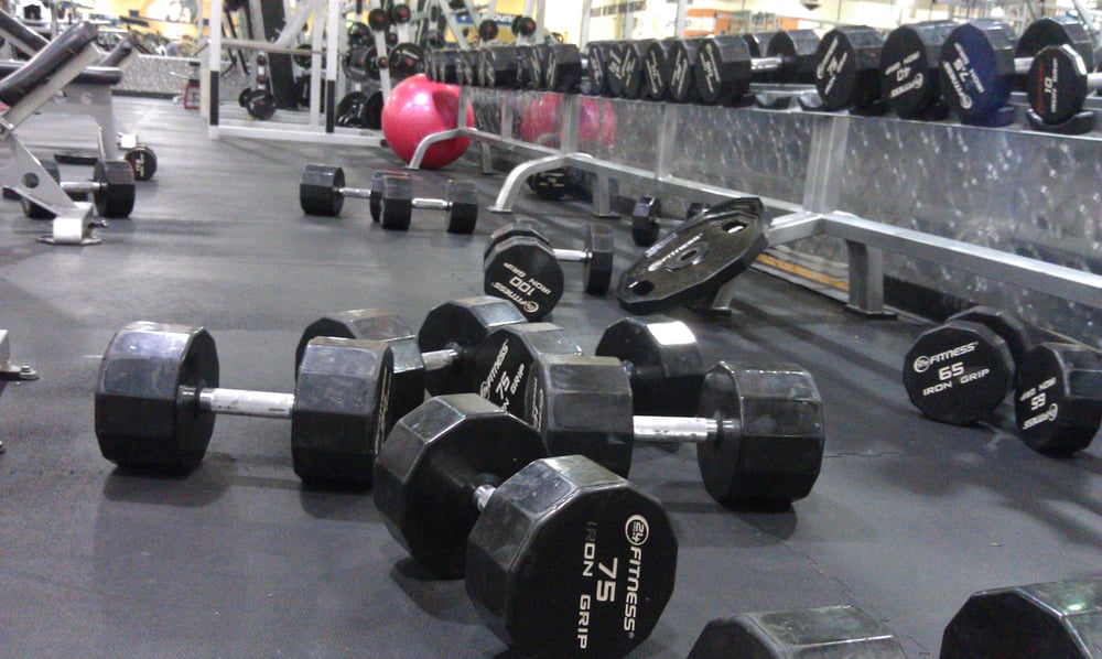 gym etiquette rack your weights