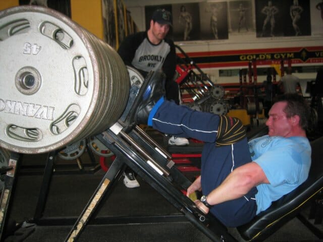 1100 lbs leg press with mike ohearn