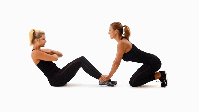 partner sit ups