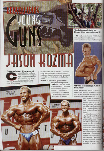 Muscle Mag Young Guns