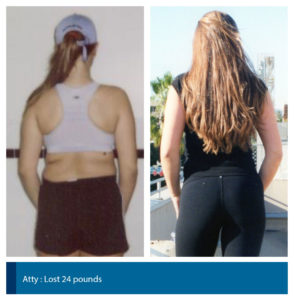 lose back fat