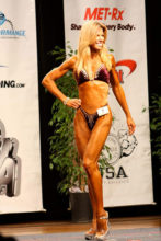 Master's bikini competitor Beverly