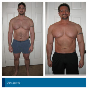age 40 fat loss