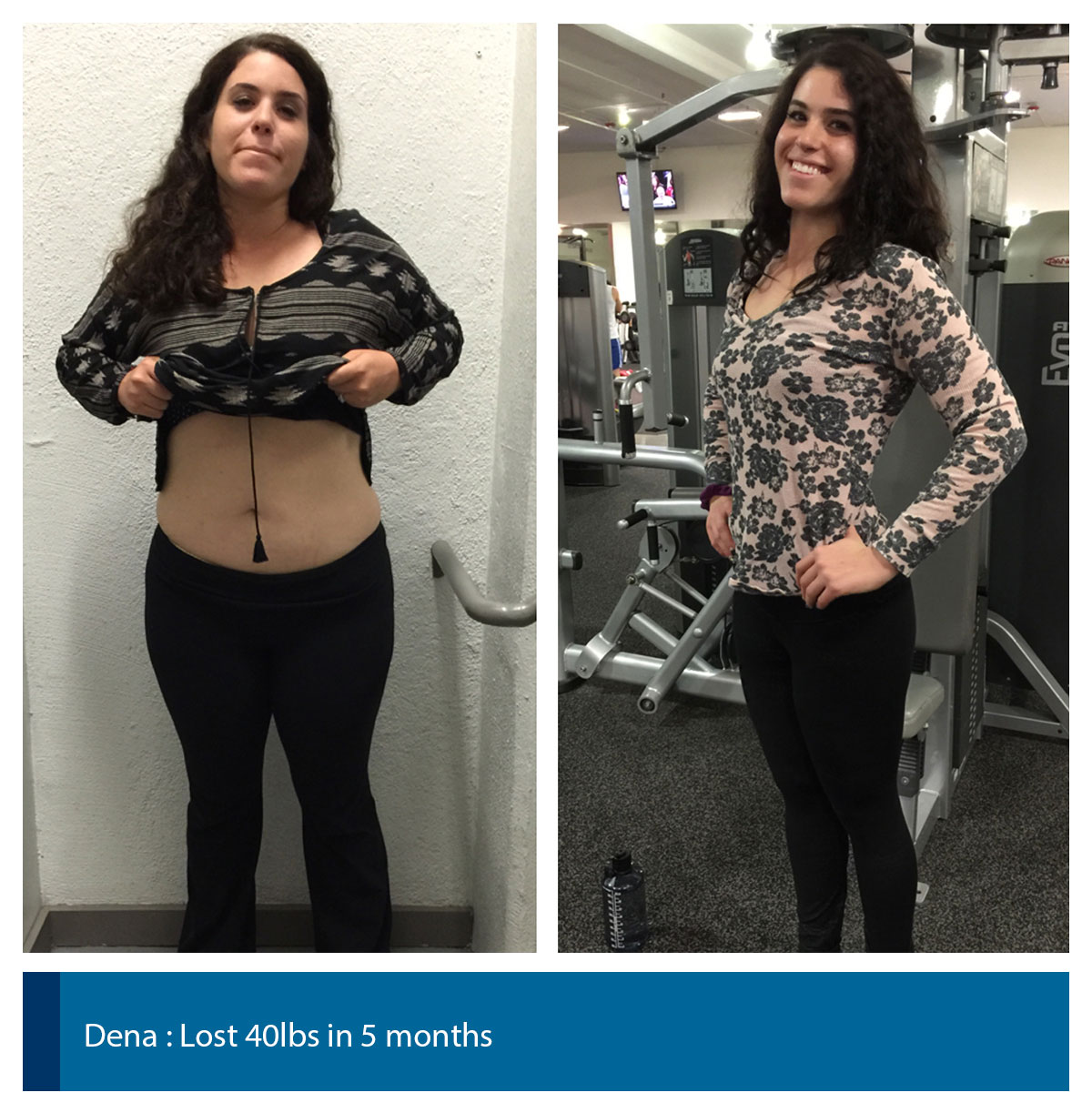 40 lbs female weight loss