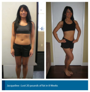 8 weeks body transformation female