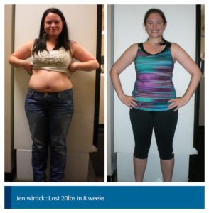 8 weeks workout results