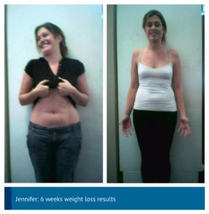 8 weeks fat loss
