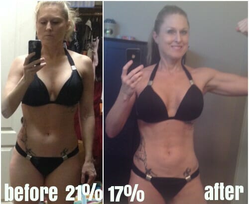 age 42 before and after