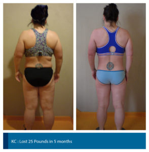 back fat loss
