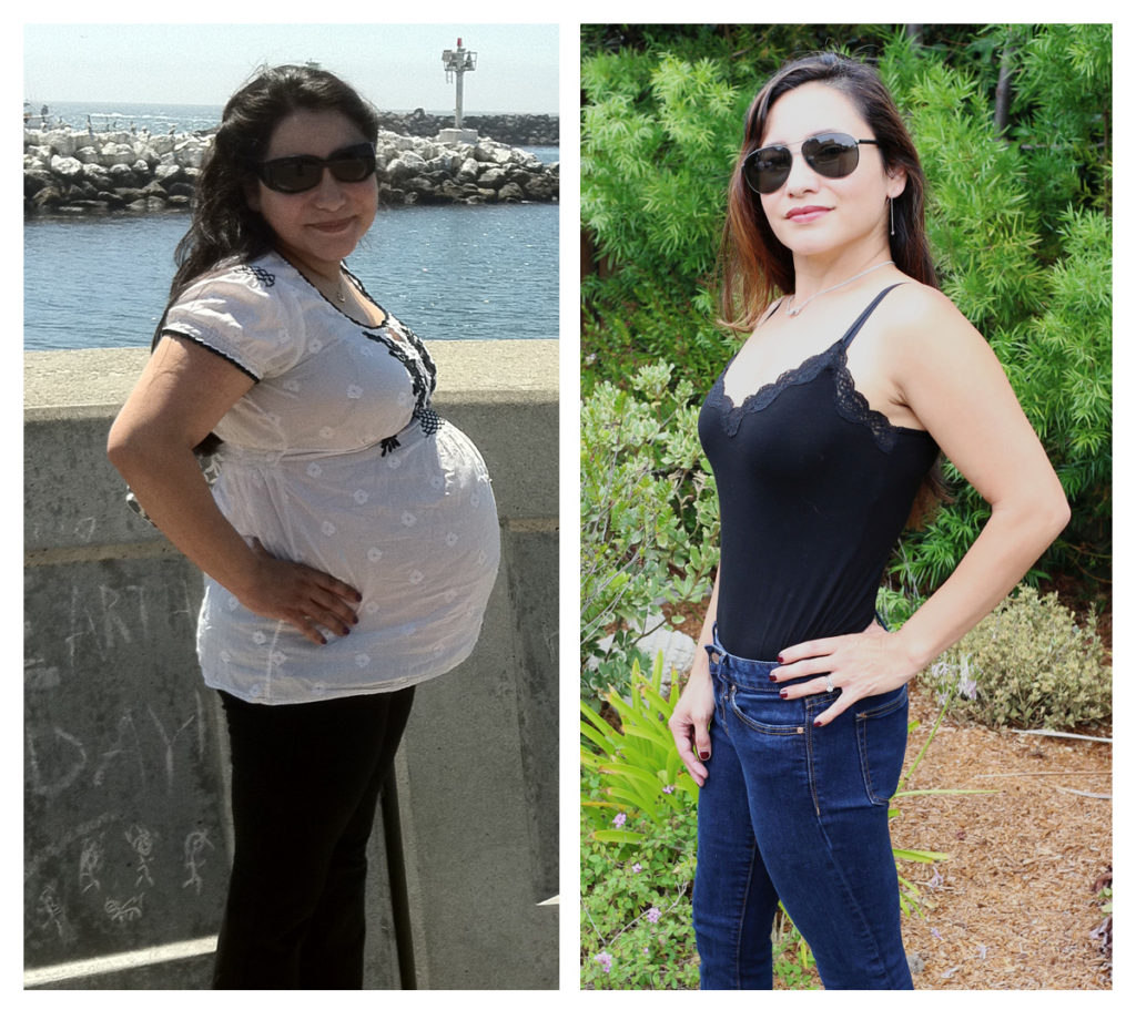 Mandy postpartum weight loss