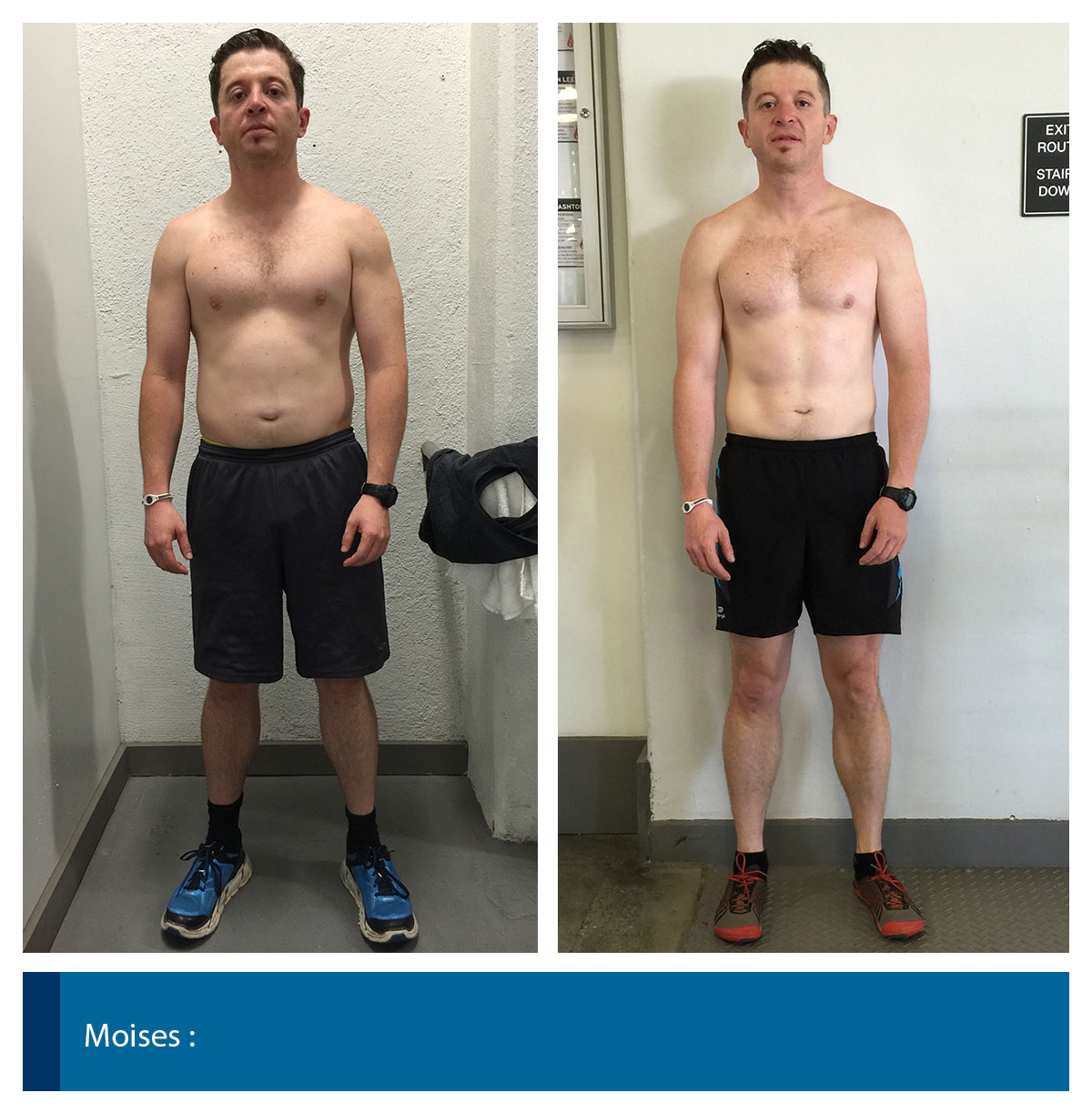 6 weeks male fat loss