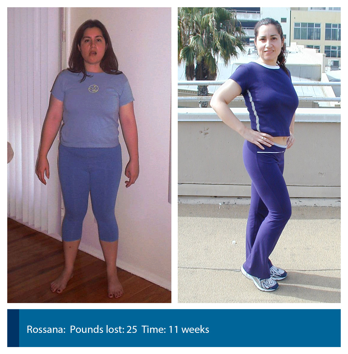 25 lbs weight loss female