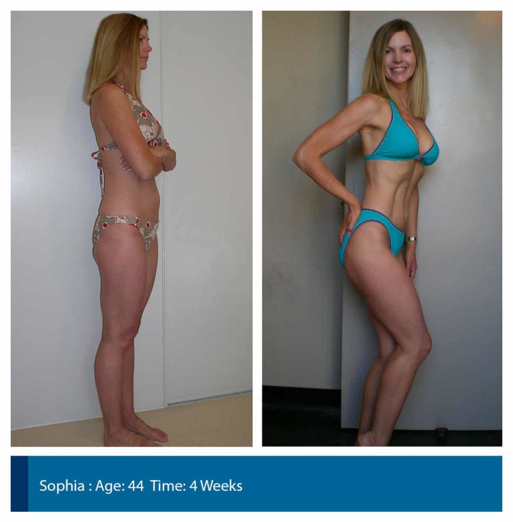 personal trainer North Hollywood - client before and after