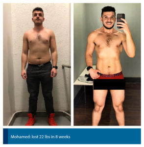8 week male body transformation