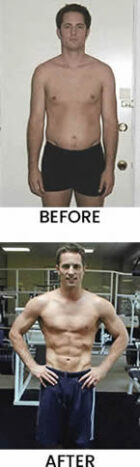 male body transformation